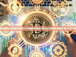 揭秘基金公司排行榜前十名的财富密码-基金公司排行榜前十名2023年
