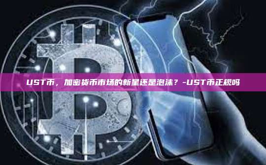 UST币,加密货币市场的新星还是泡沫?-UST币正规吗